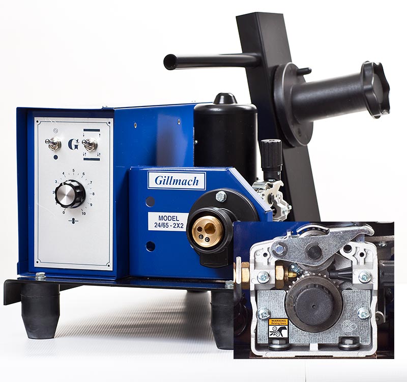 gillmach 2x2 welding wire feeder